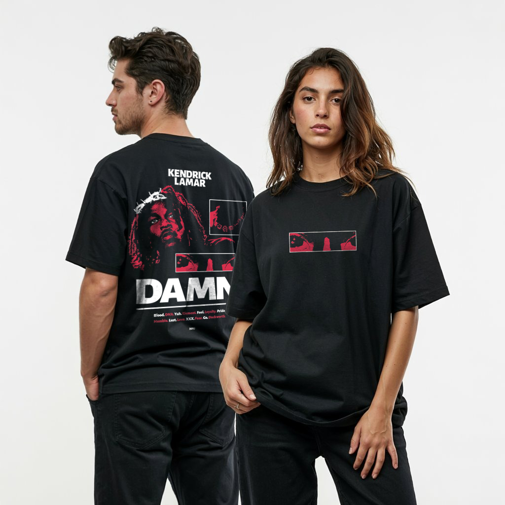 Kendrick Lamar | Damn Unisex Oversized Shirt