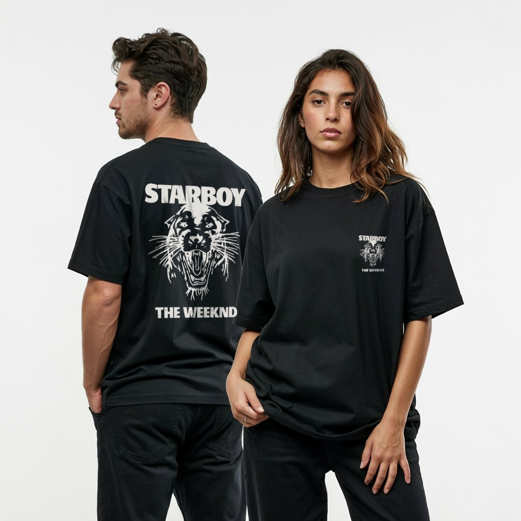 The Weeknd | Starboy Unisex Oversized Shirt