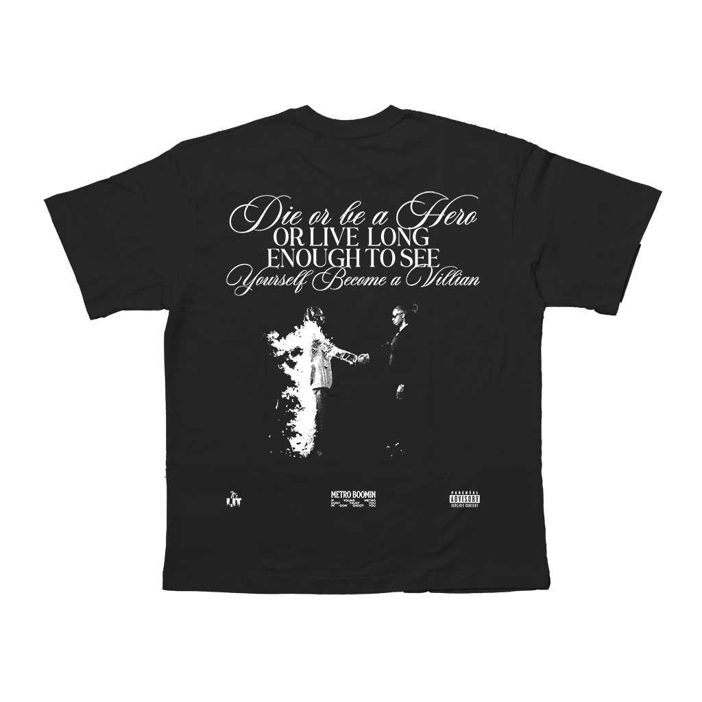 Metro Boomin | Heroes & Villains Unisex Oversized Shirt