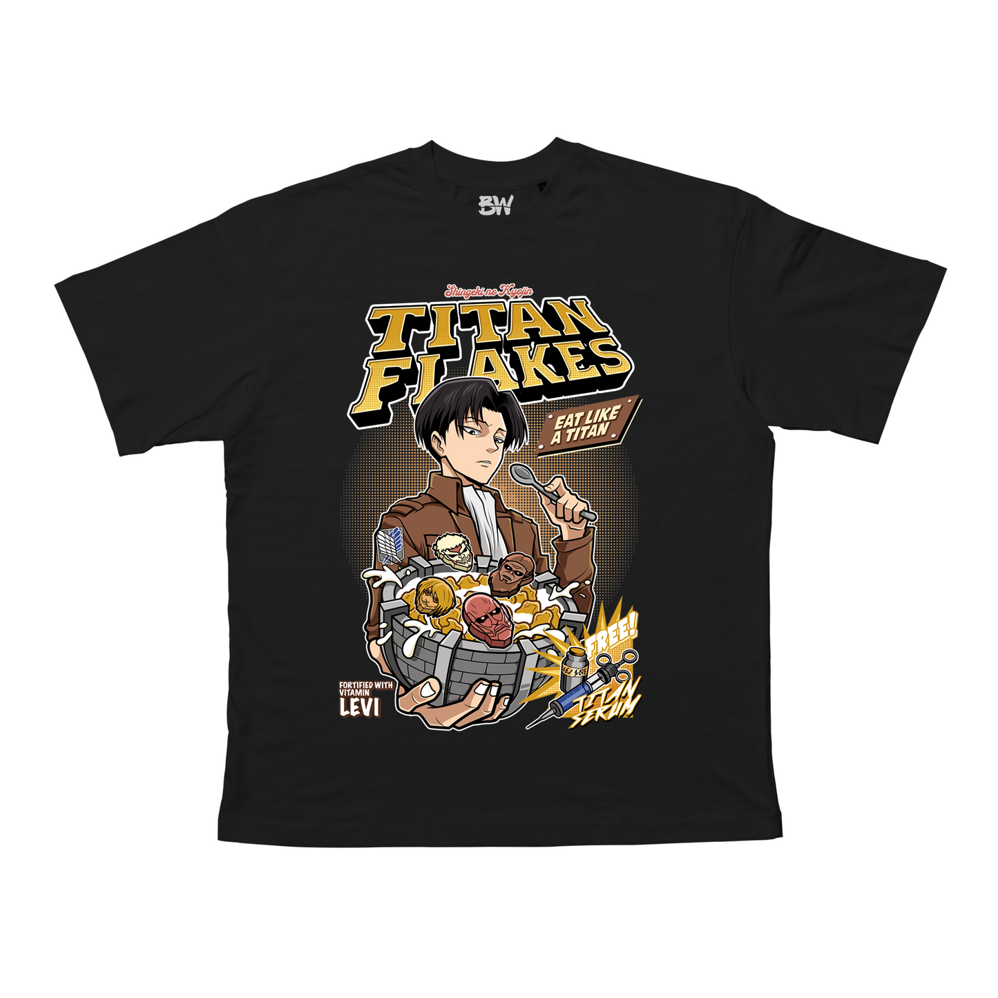 Attack On Titan | Levi Ackerman V3 T-shirt Unisex