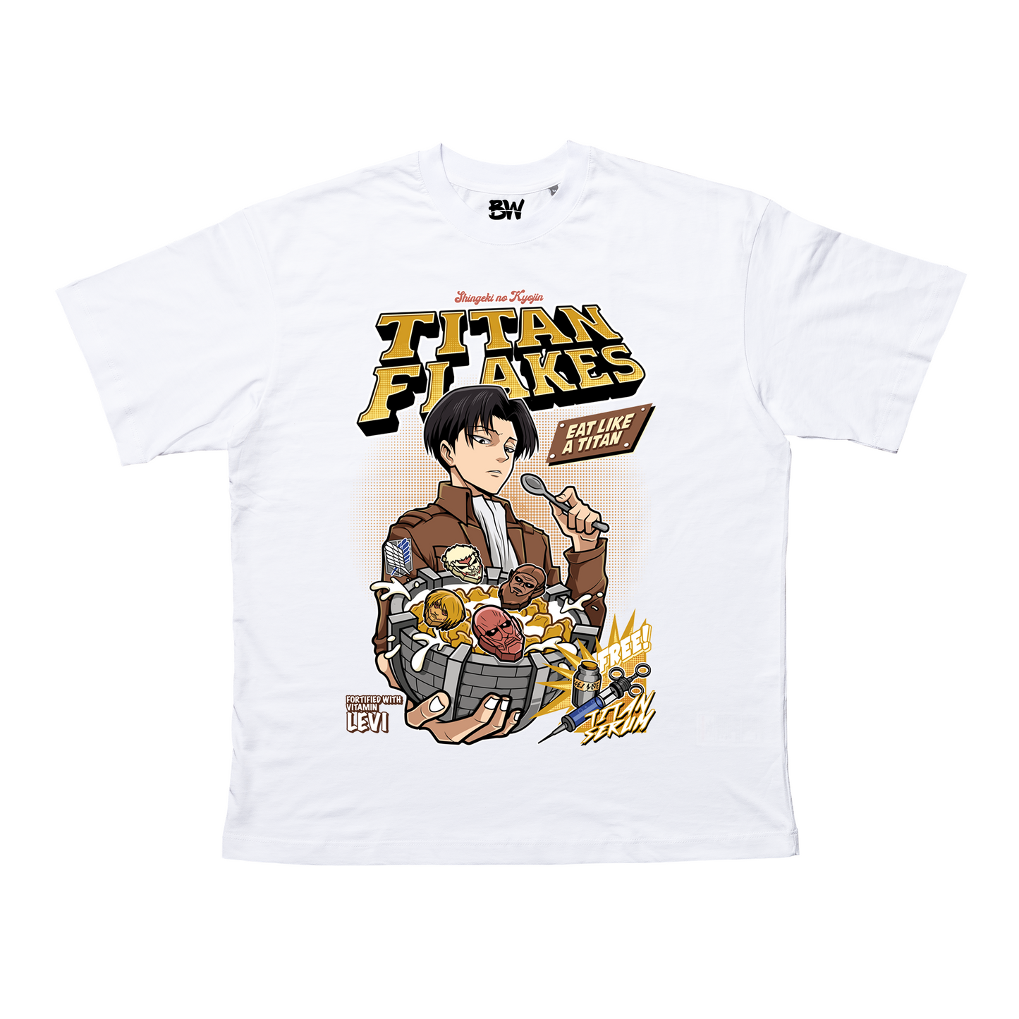 Attack On Titan | Levi Ackerman V3 T-shirt Unisex