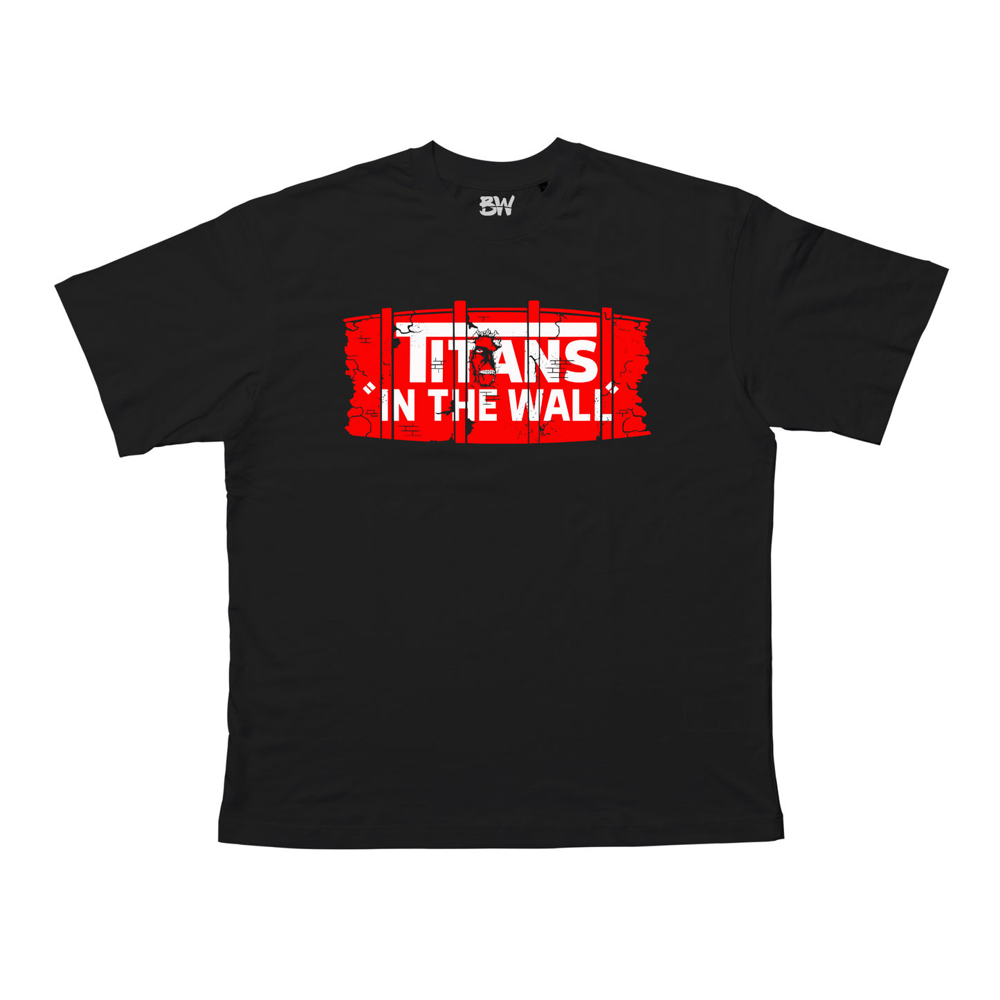 Attack On Titan | Titans In The Wall T-shirt Unisex