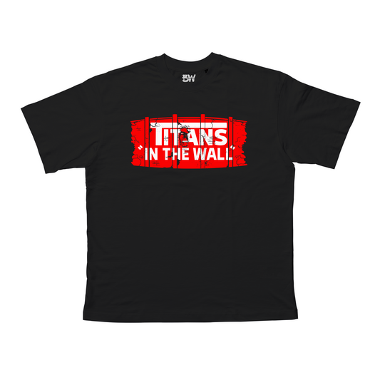 Attack On Titan | Titans In The Wall T-shirt Unisex