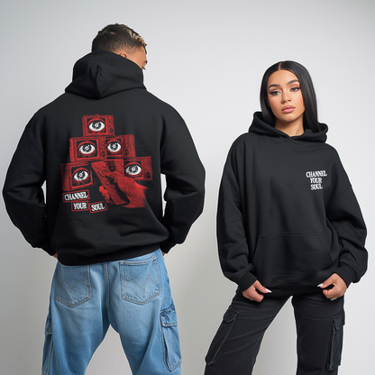 Channel Your Soul  | Unisex Oversized Hoodie