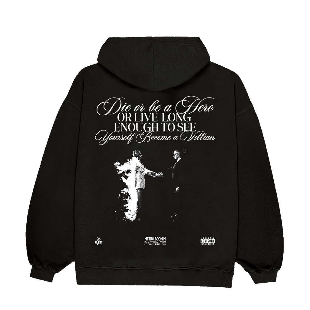 Metro Boomin | Heroes & Villains Unisex Oversized Hoodie