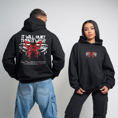 It Will Hurt | Unisex Oversized Hoodie