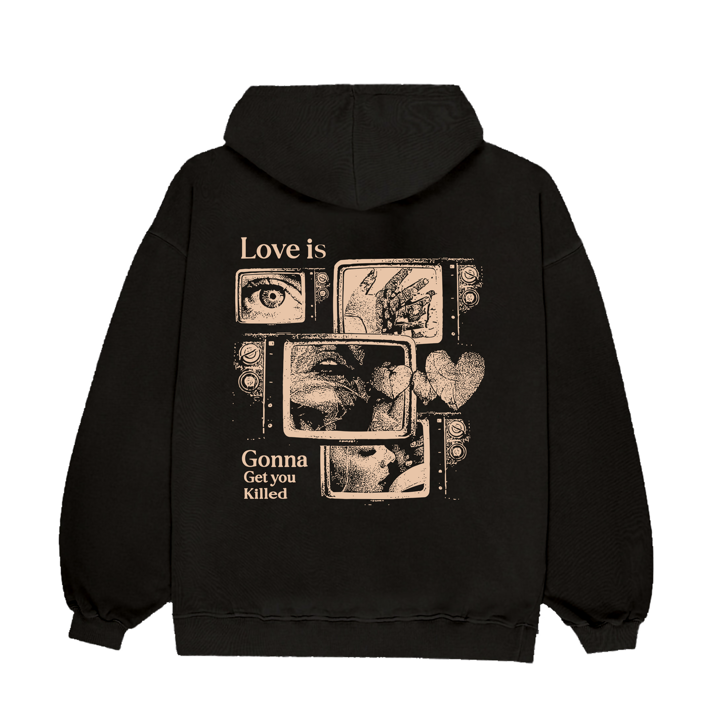 Love Is Gonna Get You Killed | Unisex Oversized Hoodie