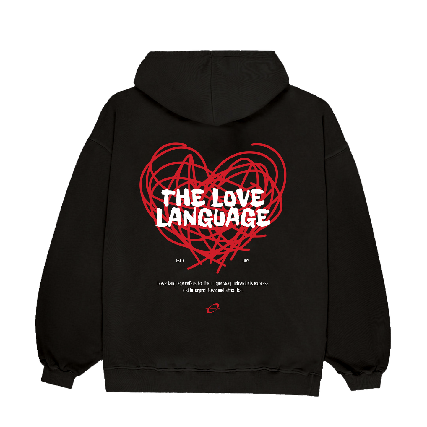 The Love Language | Unisex Oversized Hoodie
