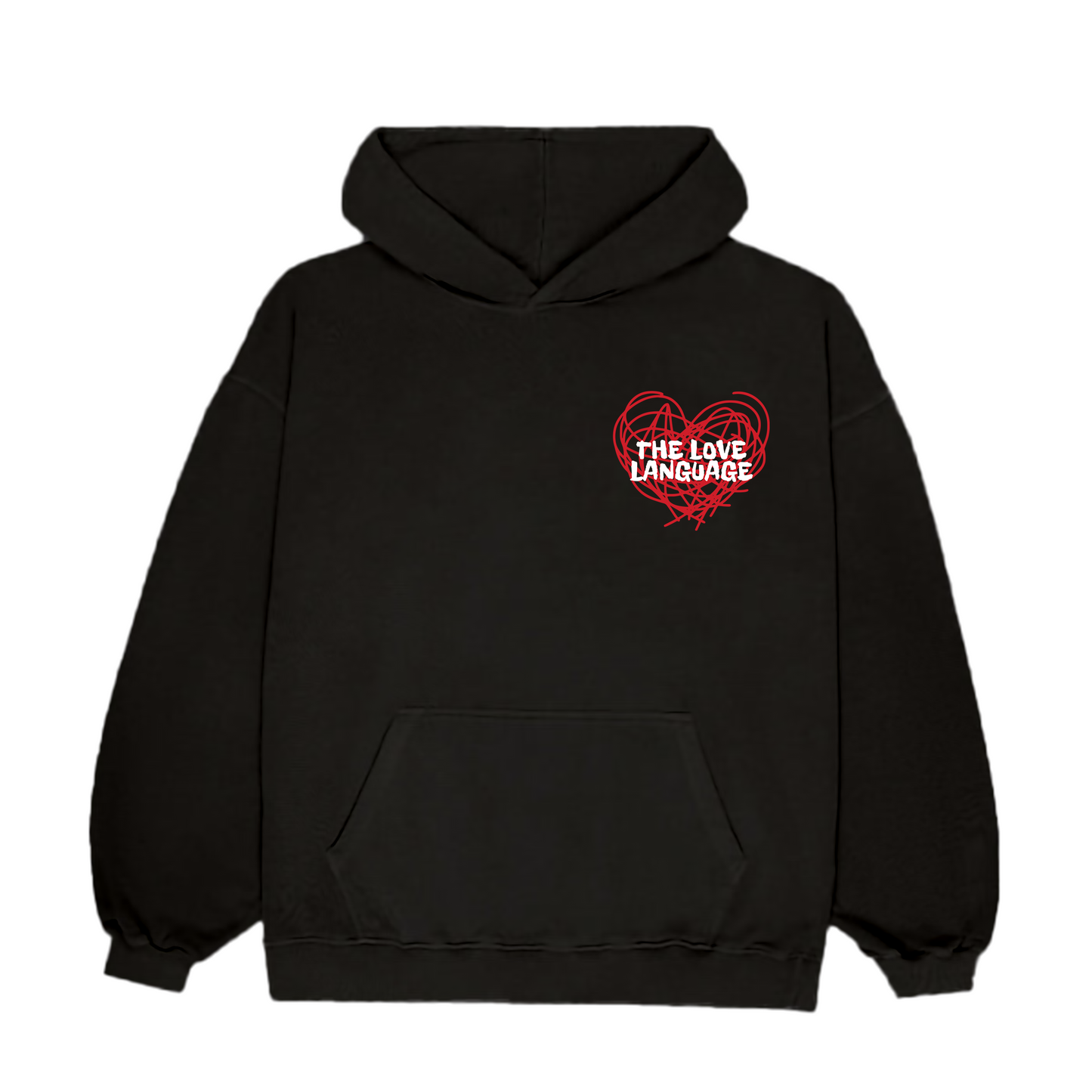 The Love Language | Unisex Oversized Hoodie