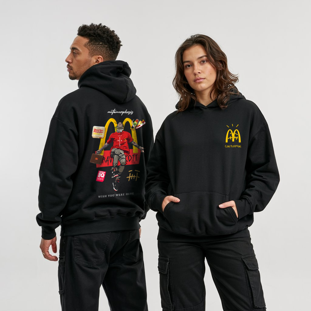 Travis Scott  | Cactus Mac Unisex Oversized Hoodie