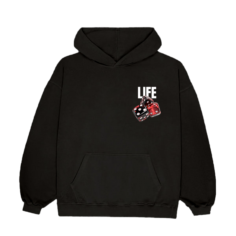 Life Is Unpredictable | Unisex Oversized Hoodie