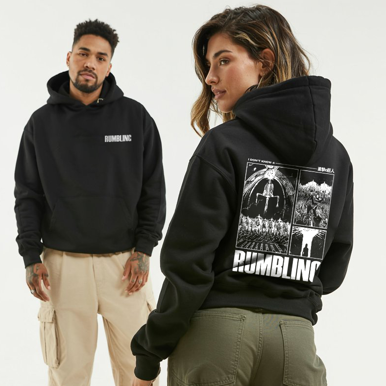 Attack On Titan | Rumbling Unisex Oversized Hoodie