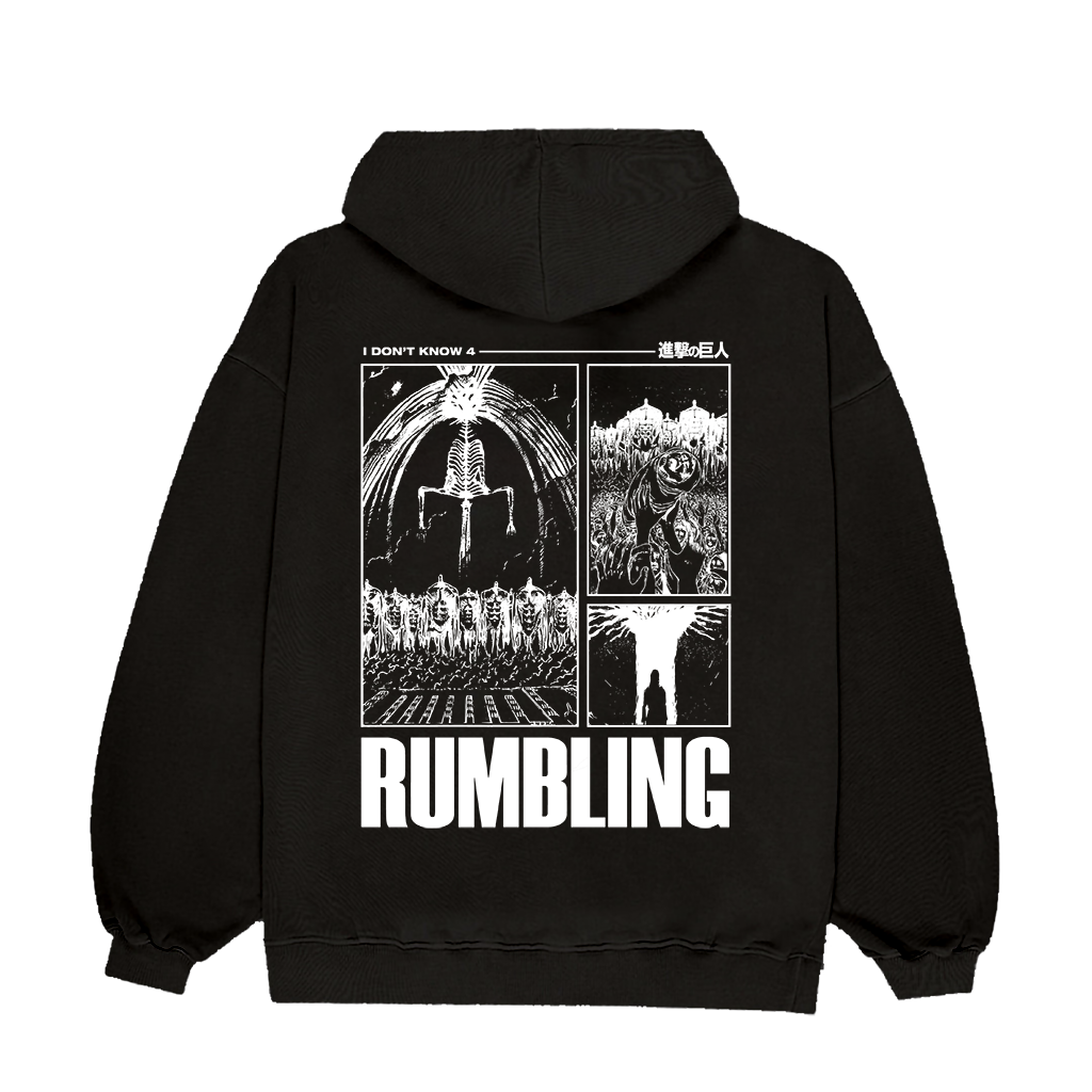 Attack On Titan | Rumbling Unisex Oversized Hoodie