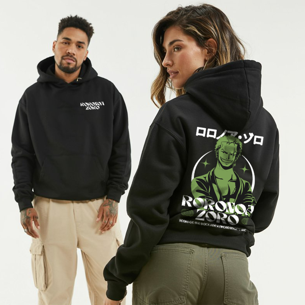 One Piece | Roronoa Zoro V2 Unisex Oversized Hoodie